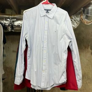 Mens Tommy Casual Button Down